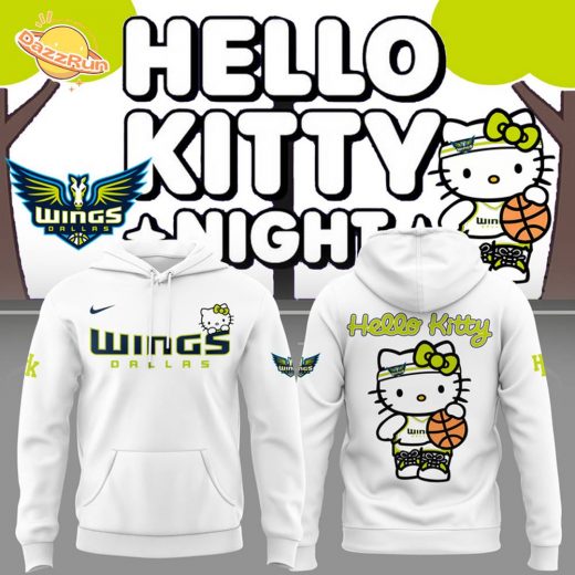 Dallas Wings x Hello Kitty Hoodie 2025