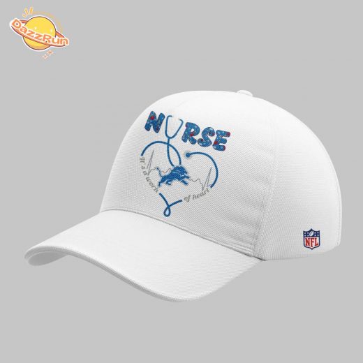 Detroit Lions Nurses Appreciation White Hoodie