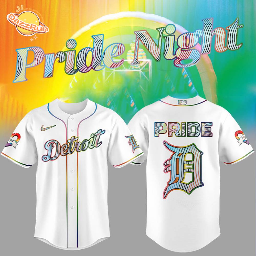 Detroit Tigers LGBTQ Pride Night 2025 Jersey Flat Cap Set Detroit Tigers LGBTQ Pride Night 2025 Jersey Flat Cap Set