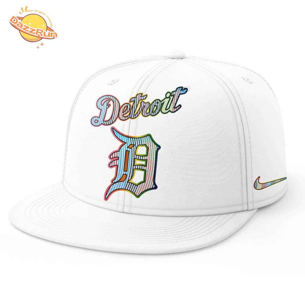 Detroit Tigers LGBTQ Pride Night 2025 Jersey Flat Cap Set Detroit Tigers LGBTQ Pride Night 2025 Jersey Flat Cap Set