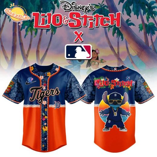 Detroit Tigers MLB x Lilo & Stitch Jersey
