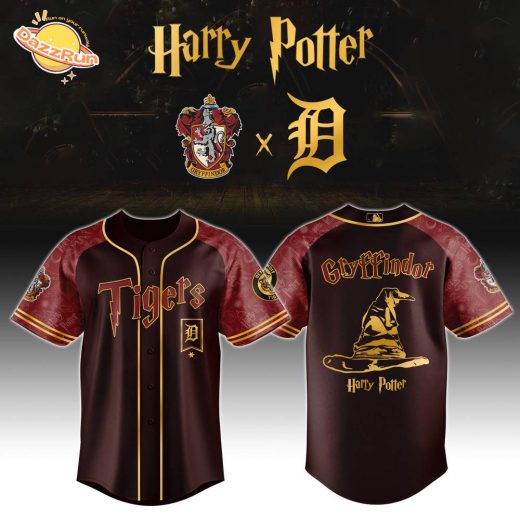 Detroit Tigers x Harry Potter Night Jersey 2025