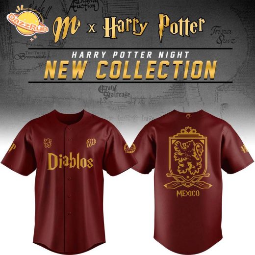 Diablos Rojos del México x Harry Potter Night Special Edition Jersey 2025