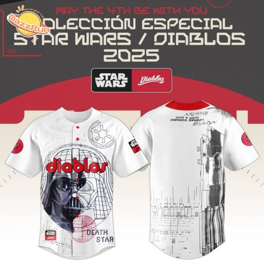 Diablos Rojos del México x Star War New Jersey