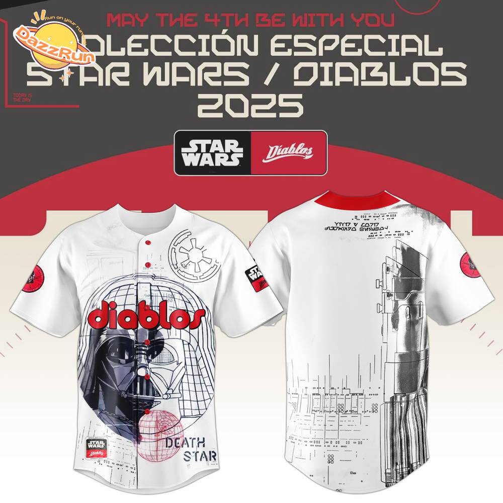 Diablos Rojos del México x Star War New Jersey Diablos Rojos del México x Star War New Jersey