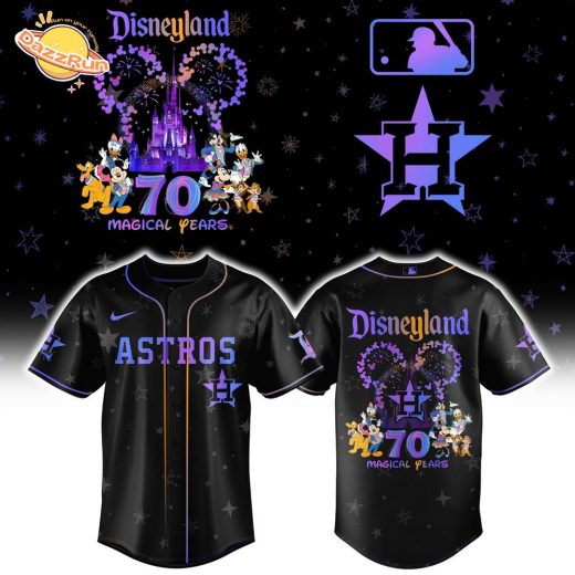 Disneyland 70th x Houston Astros Baseball Jersey