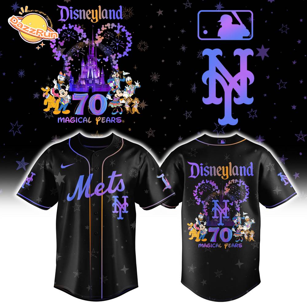 Disneyland 70th x New York Mets Baseball Jersey Combo Disneyland 70th x New York Mets Baseball Jersey Combo