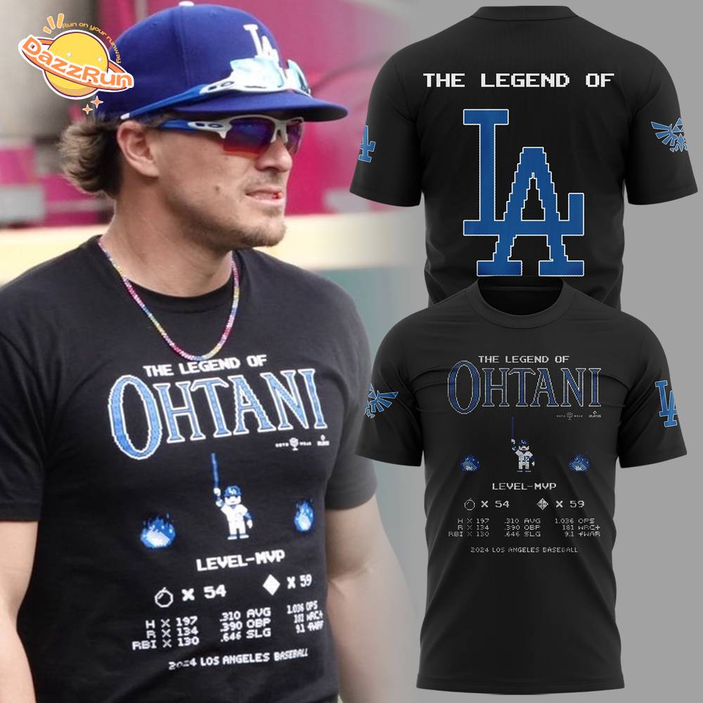 Dodgers x The Legend of Zelda 2025 TShirt Dodgers x The Legend of Zelda 2025 TShirt