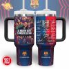 Motley Crüe Skull Tumbler with Handle – Gothic Rock Band Travel Mug for Metal Fans