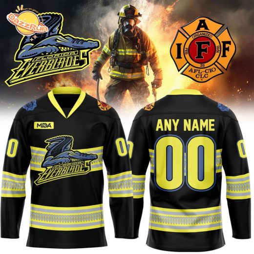 Florida Everblades x Fire Department Combo Hockey Jersey