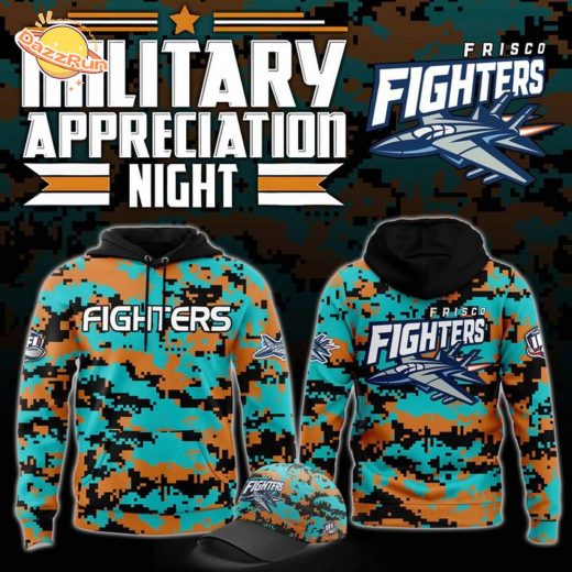 Frisco Fighters Military Nights Hoodie 2025