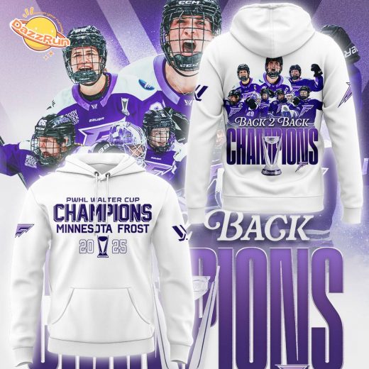Frost Back-2-Back Champions Walter Cup 2025 Hoodie