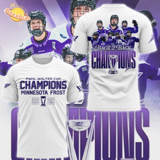 Frost Back-2-Back Champions Walter Cup 2025 TShirt