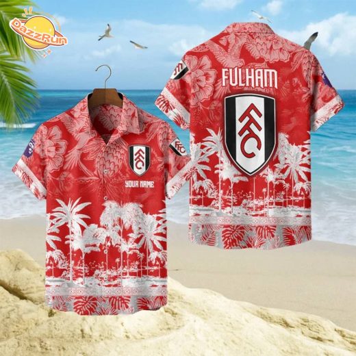Fulham Football Club Hawaiian Style Shirt
