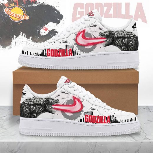 Godzilla Air Force 1 Custom Shoes – Monster Movie Sneakers for Kaiju Fans