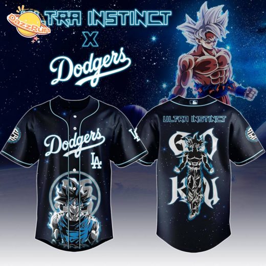 Goku Ultra Instinct x Los Angeles Dodgers 2025 Limit Break Jersey