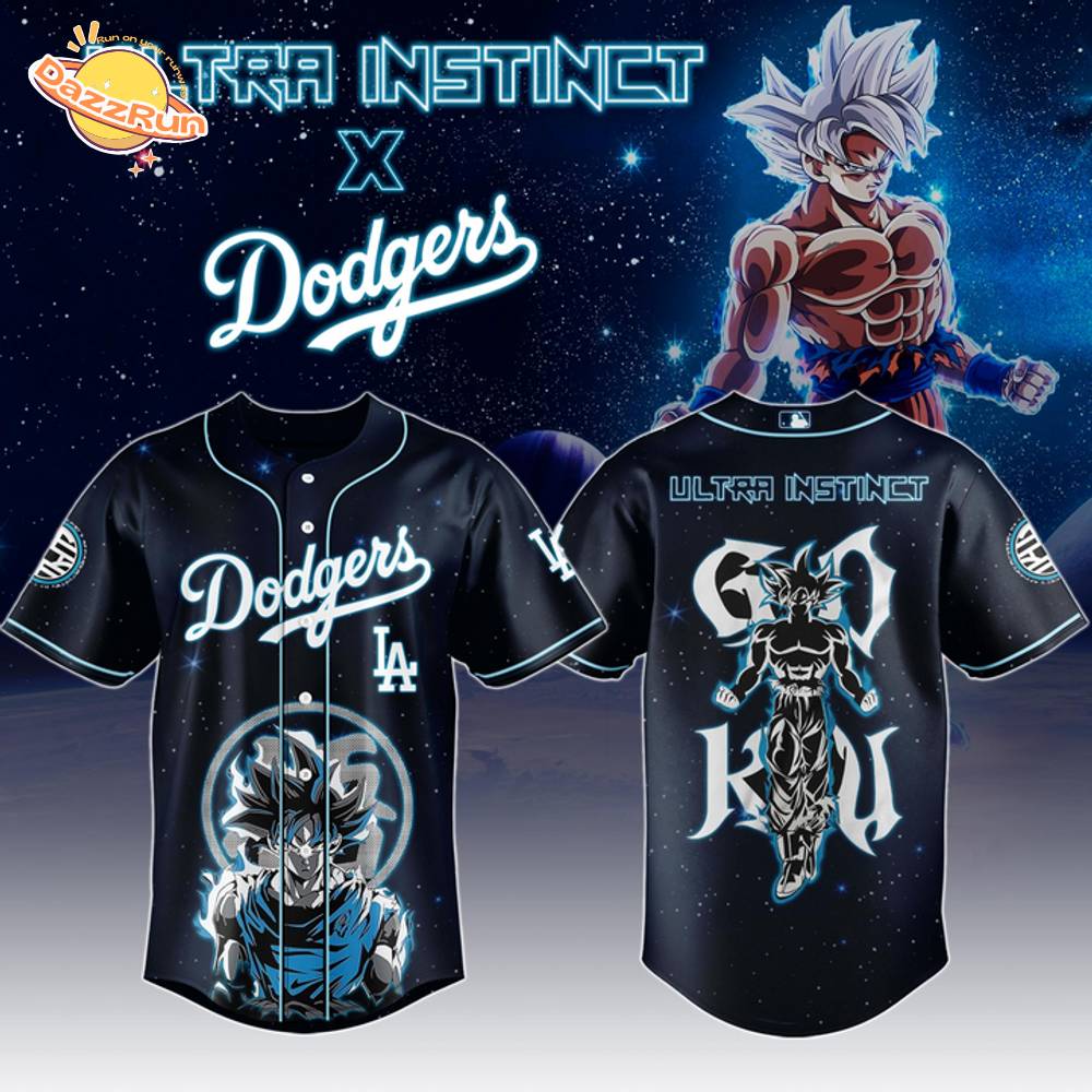 Goku Ultra Instinct x Los Angeles Dodgers 2025 Limit Break Jersey Goku Ultra Instinct x Los Angeles Dodgers 2025 Limit Break Jersey