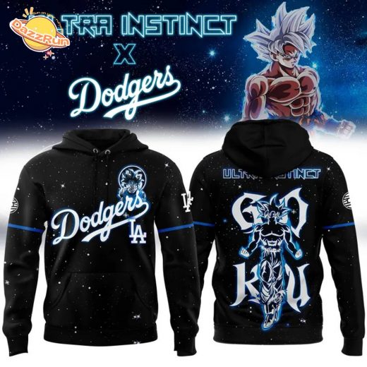Goku Ultra Instinct x Los Angeles Dodgers 2025 Limit Break hoodie