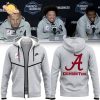 Alabama Softball White Hoodie 2025