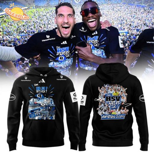 HSV Aufstieg 2025 Hoodie – Der HSV ist Wieder Da Fan Pullover