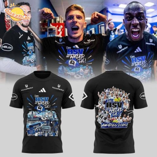 Hamburger SV AUFSTIGE Bundesliga 3D T-Shirt