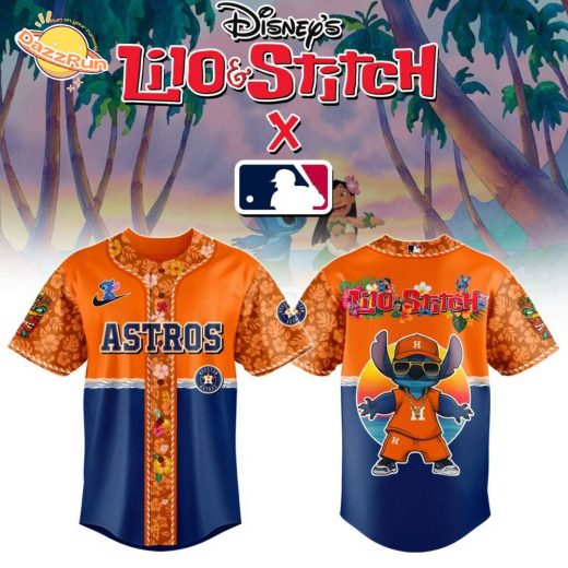 Houston Astros MLB x Lilo & Stitch Jersey