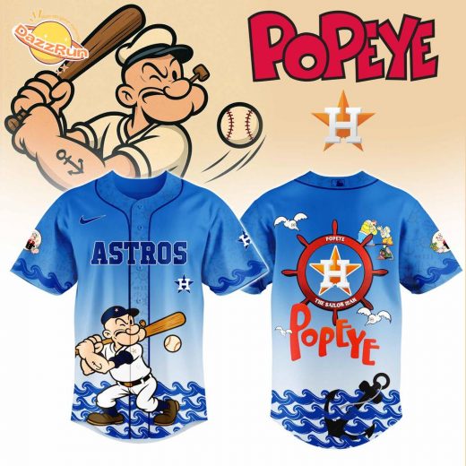 Houston Astros MLB x Popeye Jersey Editions Limited 2025
