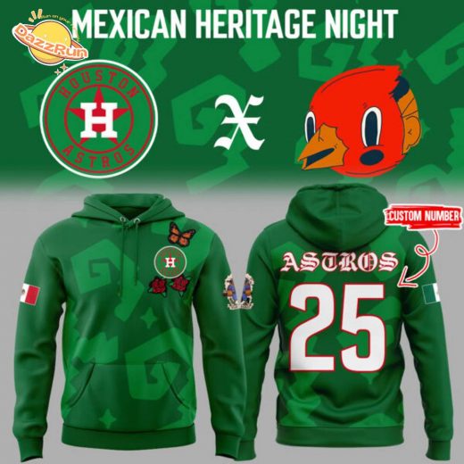 Houston Astros Mexican Heritage Night Hoodie