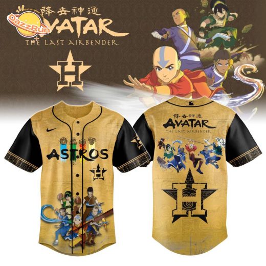 Houston Astros x Avatar The Last Airbender Exclusive Design Jersey
