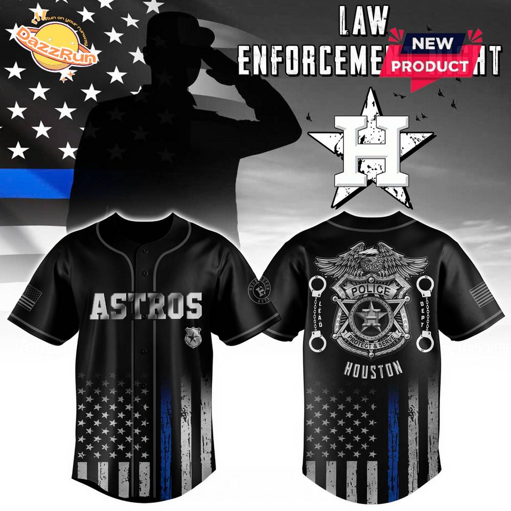 Houston Astros x Law Enforcement Night Jersey Houston Astros x Law Enforcement Night Jersey