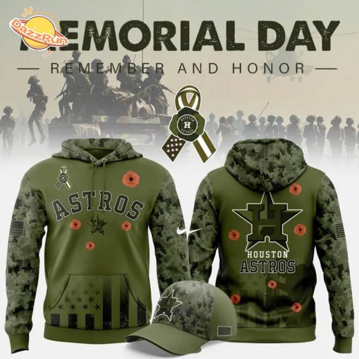 Houston Astros x Memorial Day 2025 Hoodie