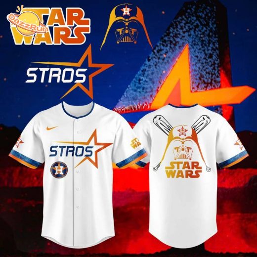 Houston Astros x Star Wars Baseball Jersey New Version 2025