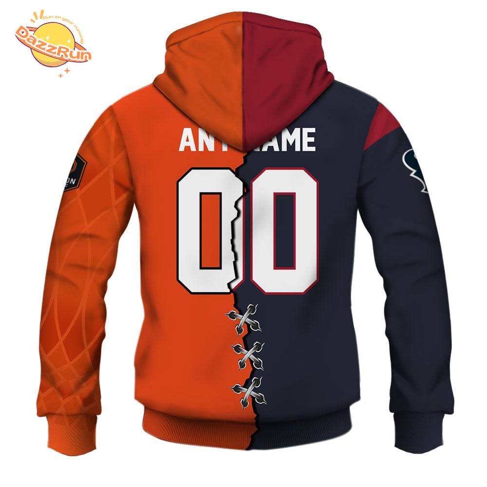 Houston Dynamo FC X Houston Texans (MLS x NFL) Special Hoodie Houston Dynamo FC X Houston Texans (MLS x NFL) Special Hoodie