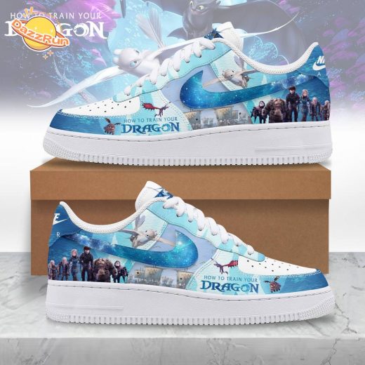 How to Train Your Dragon AF1 Sneakers Shoes For Men And Women