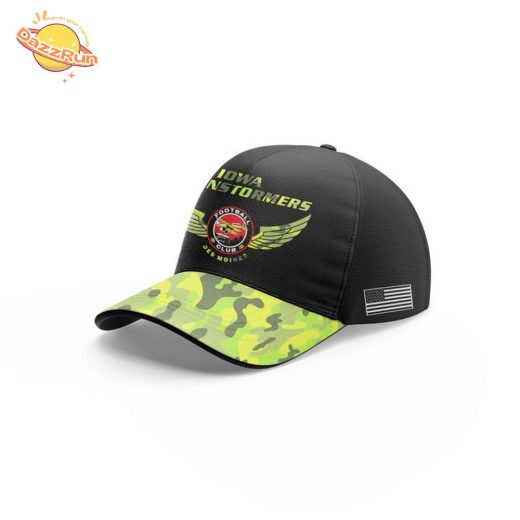 Dazzrun2FIowa Barnstormers 2025 Military Night Football Jersey 3