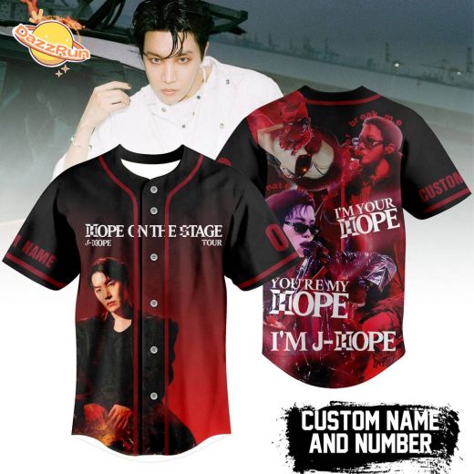 J-Hope BTS “I am your hope” Baseball Jersey Gift For Fans