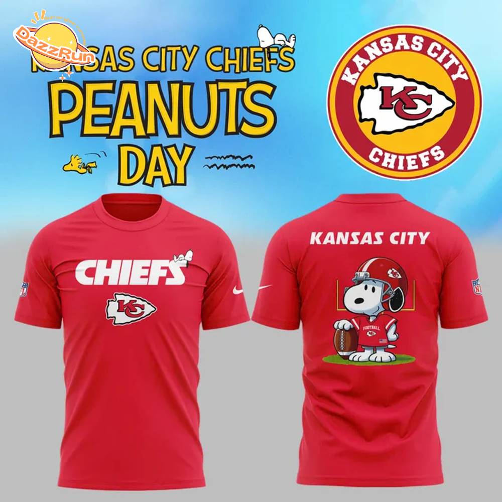 Kansas City Chiefs x Peanuts Snoopy Special Edition T-Shirt Kansas City Chiefs x Peanuts Snoopy Special Edition T-Shirt