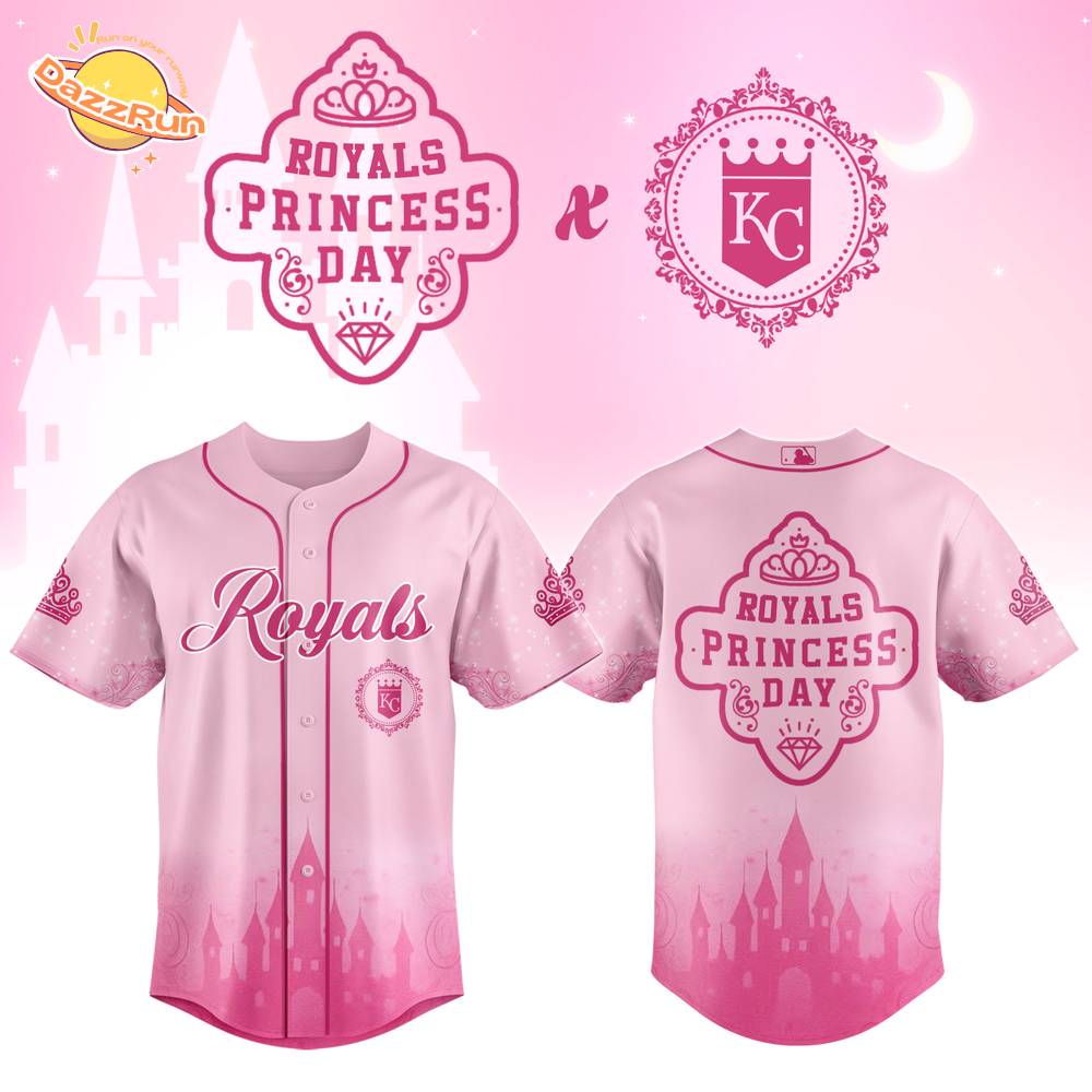 Kansas City Royals x Princess Day Jersey 2025 Kansas City Royals x Princess Day Jersey 2025