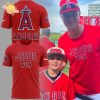LA Angels x Jesus Won 2025 White Tshirt
