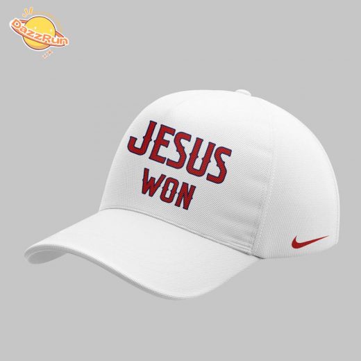 LA Angels x Jesus Won 2025 White Tshirt