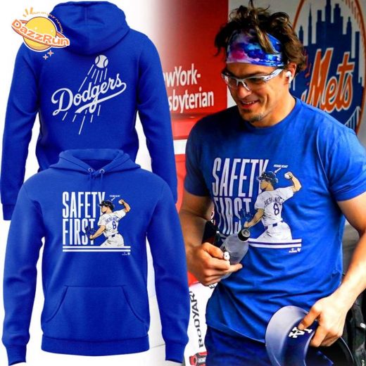 LA Dodgers Safety First 2025 Hoodie