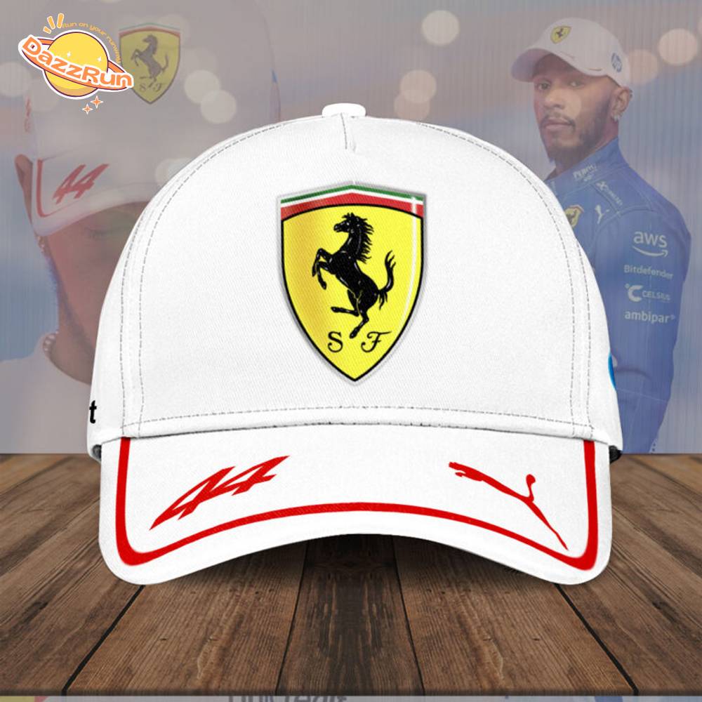 Lewis Hamilton x Scuderia Ferrari Classic Cap Lewis Hamilton x Scuderia Ferrari Classic Cap