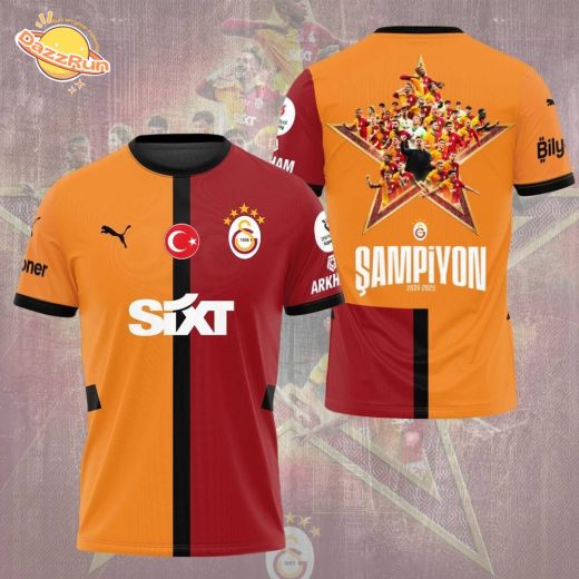 Limited Edition Galatasaray S.K. 3D T-Shirt