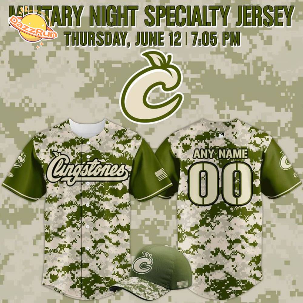 .Limited editions Columbus Clingstones x Military Jersey 2025 .Limited editions Columbus Clingstones x Military Jersey 2025