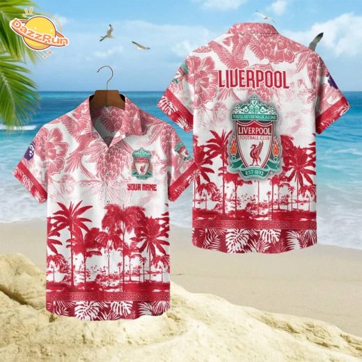Liverpool FC Hawaiian Style Shirt