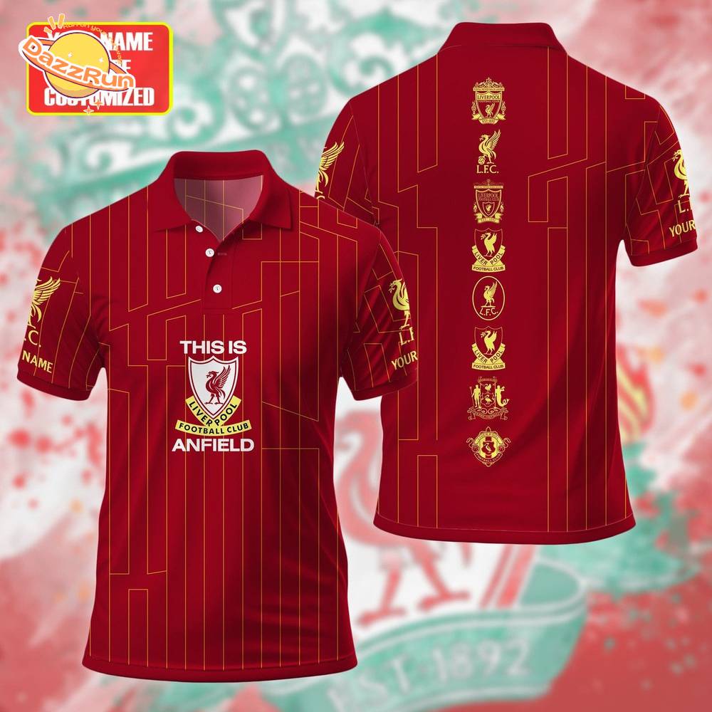 Liverpool New Personalized Polo Shirt Collection Liverpool New Personalized Polo Shirt Collection