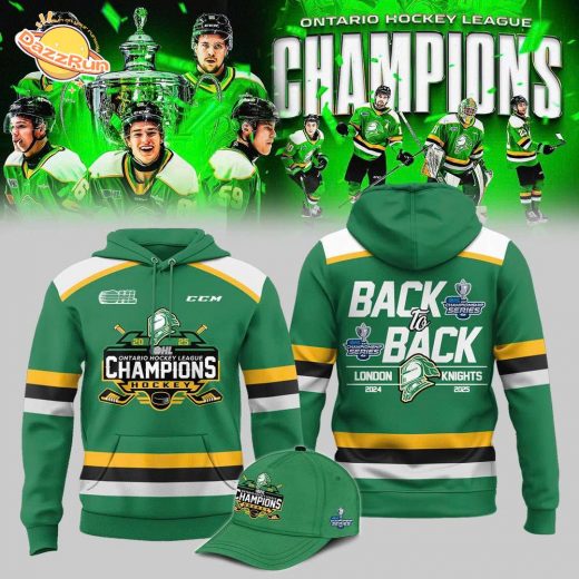 London Knights BACK TO BACK CHAMPIONS Hoodie
