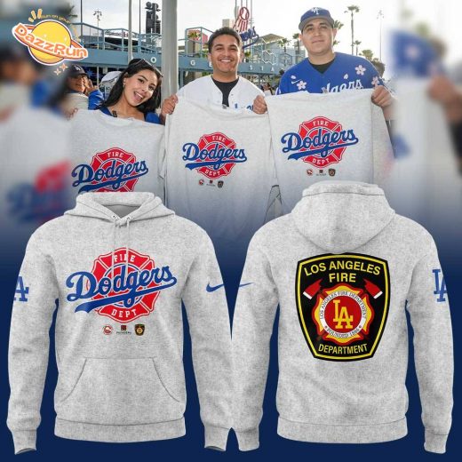 Los Angeles Dodgers Firefighter Appreciation Night Hoodie