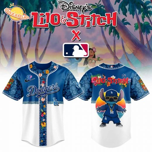 Los Angeles Dodgers MLB x Lilo & Stitch Jersey