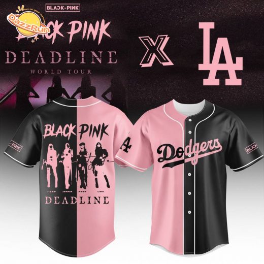 Los Angeles Dodgers x Blackpink Baseball Jersey